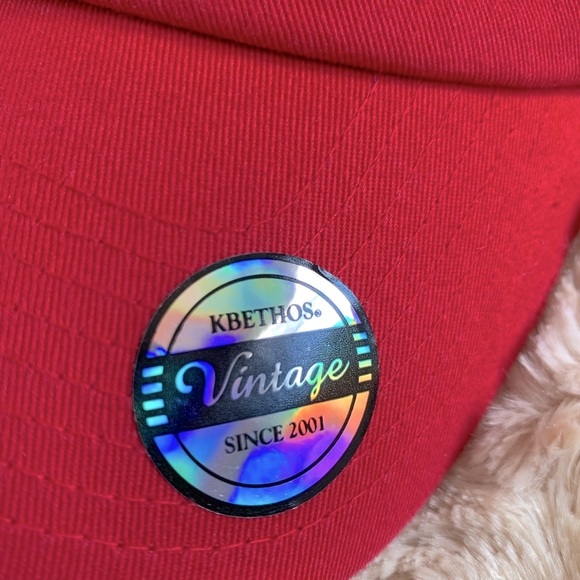 Vintage Kbethos Red Distressed THC Colonel Sanders Baseball Cap - Picture 8 of 8